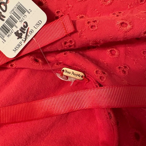 NWT Free People Strawberry Spritz Dress – Size Large - Picture 6 of 7